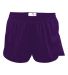 Alleson Athletic 7272 B-Core Track Shorts Purple front view