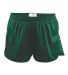 Alleson Athletic 7278 Women's B-Core Track Shorts Forest front view