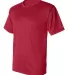 Alleson Athletic 7930 B-Core Placket Jersey Red side view