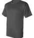 Alleson Athletic 7930 B-Core Placket Jersey Graphite side view