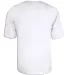 Alleson Athletic 7930 B-Core Placket Jersey White back view