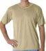 Alleson Athletic 7930 B-Core Placket Jersey Vegas Gold front view