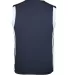 Alleson Athletic 8551 B-Core B-Slam Reversible Tan Navy/ White back view