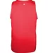 Alleson Athletic 8662 B-Core Tank Top Red back view