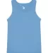 Alleson Athletic 8662 B-Core Tank Top Columbia Blue front view