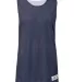 Alleson Athletic 8959 Women's Challenger Pro Mesh  Navy/ White front view