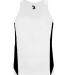 Alleson Athletic 8967 Stride Women's Singlet White/ Black front view