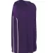 Alleson Athletic 535JY Youth Basketball Jersey Purple/ White side view