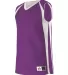 Alleson Athletic 54MMR Reversible Basketball Jerse Purple/ White side view