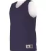 Alleson Athletic 560R Reversible Mesh Tank Navy/ White side view