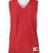 Alleson Athletic 560R Reversible Mesh Tank Red/ White front view