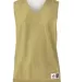 Alleson Athletic 560R Reversible Mesh Tank Vegas Gold/ White front view