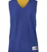 Alleson Athletic 560RY Youth Reversible Mesh Tank Royal/ Gold front view