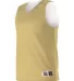 Alleson Athletic 560RY Youth Reversible Mesh Tank Vegas Gold/ White side view