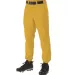 Alleson Athletic 605P Baseball Pants Gold side view