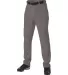 Alleson Athletic 605WLPY Youth Baseball Pants Charcoal side view