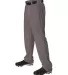Alleson Athletic 605WLBY Youth Baseball Pants With Charcoal/ Royal side view