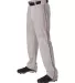 Alleson Athletic 605WLBY Youth Baseball Pants With Grey/ Black side view