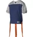 Alleson Athletic 762FFJY Youth Hero Flag Football  Navy/ Silver side view