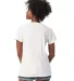 Alternative Apparel AA2620 Ladies Kimber T-Shirt WHITE back view
