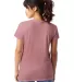 Alternative Apparel AA2620 Ladies Kimber T-Shirt ROSE BLOOM back view