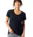 Alternative Apparel AA2620 Ladies Kimber T-Shirt BLACK front view