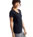 Alternative Apparel AA2620 Ladies Kimber T-Shirt BLACK side view