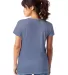 Alternative Apparel AA2620 Ladies Kimber T-Shirt STONEWASH BLUE back view