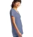 Alternative Apparel AA2620 Ladies Kimber T-Shirt STONEWASH BLUE side view