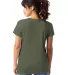 Alternative Apparel AA2620 Ladies Kimber T-Shirt ARMY GREEN back view