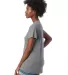 Alternative Apparel AA2620 Ladies Kimber T-Shirt ASH HEATHER side view