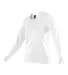 Alleson Athletic 831VLJG Girls' Dig Long Sleeve Vo White side view