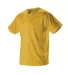 Alleson Athletic 52MBFJY Youth Full Button Lightwe Gold side view
