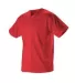 Alleson Athletic 52MBFJY Youth Full Button Lightwe Red side view