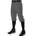 Alleson Athletic 605PKNY Youth Baseball Knicker Pa Charcoal side view