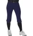 Alleson Athletic 605PKNG Girls' Fastpitch Knicker  Navy front view