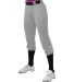 Alleson Athletic 615PSW Women's Belted Speed Premi Grey side view