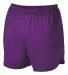 Alleson Athletic R3LFP Woven Track Shorts in Purple side view