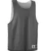 Alleson Athletic LP001A Lacrosse Jersey in Charcoal/ white front view