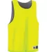 Alleson Athletic LP001A Lacrosse Jersey in Safety yellow/ graphite front view