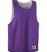 Alleson Athletic LP001Y Youth Lacrosse Reversible  in Purple/ white front view