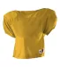 Alleson Athletic 705 Practice Football Jersey Gold side view