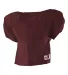 Alleson Athletic 705 Practice Football Jersey Maroon side view