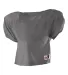 Alleson Athletic 705 Practice Football Jersey Silver side view