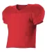 Alleson Athletic 712 Practice Mesh Football Jersey Red side view
