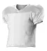Alleson Athletic 712 Practice Mesh Football Jersey White side view