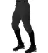 Alleson Athletic 610SL Practice Football Pants Black side view