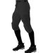 Alleson Athletic 610SLY Youth Practice Football Pa Black side view