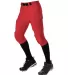 Alleson Athletic 675NF No Fly Football Pants with  Red side view
