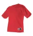 Alleson Athletic 703FJY Youth Fanwear Football Jer Red side view